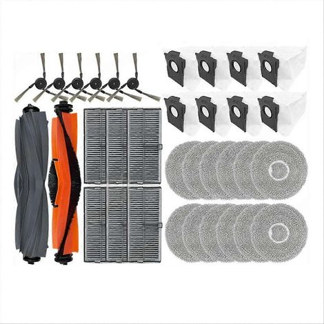 Für L40 Ultra/x40/x40 Ultra/p10 Pro Ultra/s30 Pro Ultra Kehrmaschinen: Haupt-/seitenbürsten, Filter, Staubbeutel