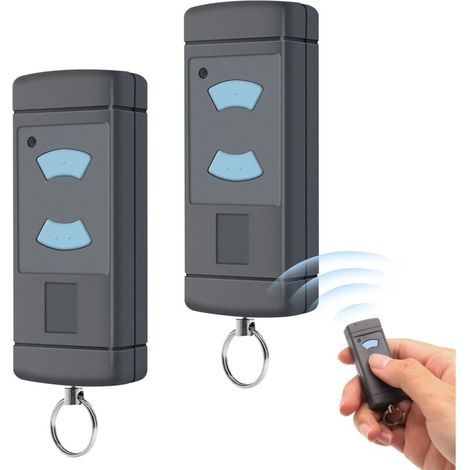 868-mhz-fernbedienung Für Tore, Kompatibel Mit Hörmann Hse2/hsm4/hs4, 2 Kanäle, Set Mit 2 Garagentor-fernbedienungen