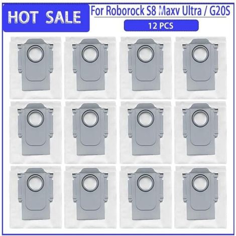 Staubbeutel Für Den Roborock S8 Maxv / Ultra G20s Staubsauger (12er-packung)