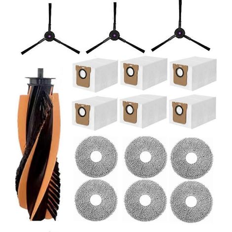 16 Haupt-/seitenbürsten, Wischmopp, Staubbeutel Für Jonr P20 Pro/jonr T5 Pro Saugroboter