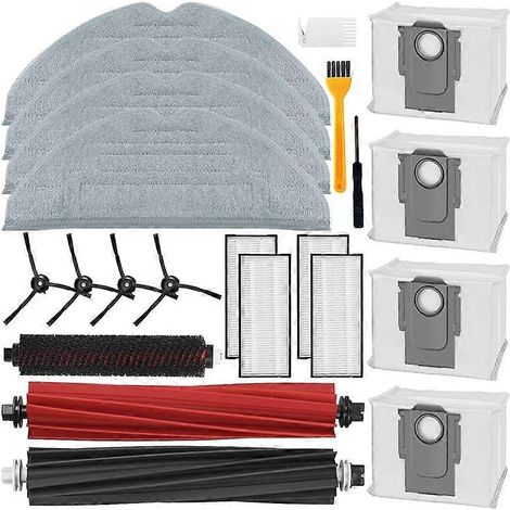 Für S8 Pro Ultra Seitenbürste Reinigungsbürste Staubbeutel Filter