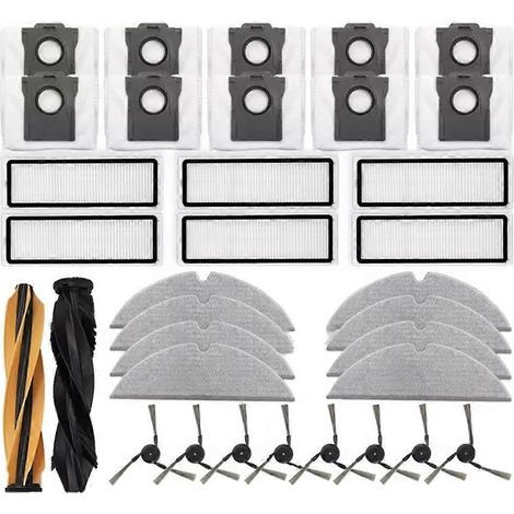 Für Dreame D20 Plus/dreame D20 Staubsauger: Haupt- Und Seitenbürsten, Filter, Wischmopps, Staubbeutel – Ersatzteile