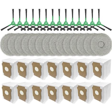 Kompatibel Mit Irobot Roomba Plus 405 Combo/505 Combo: Zubehörteile, Seitenbürsten, Wischmopps, Staubbeutel