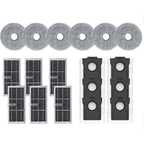Für Dreame X40 Ultra/x40 Pro Ultra Saugroboter, Wischmopp, Hepa-filter, Staubbeutel Und Ersatzteile