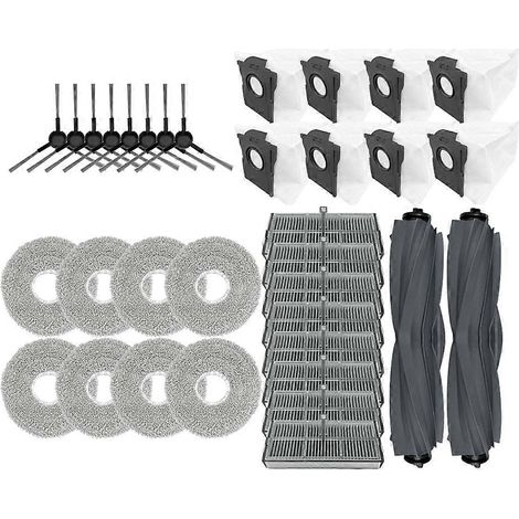 Ersatzteile Für Dreame L40 Ultra Ae/dreame D20 Ultra: Haupt-/seitenbürsten, Hepa-filter, Wischmopp, Staubbeutel