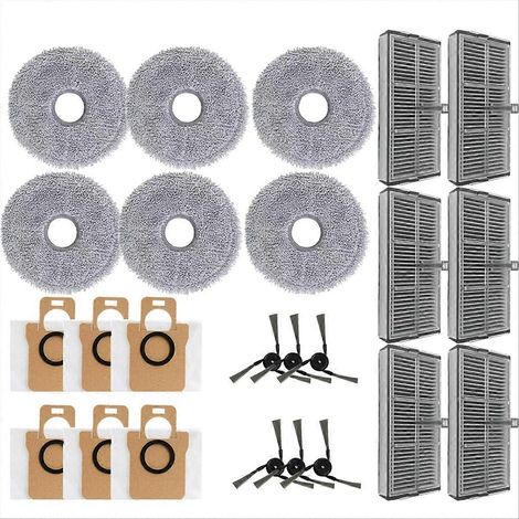 Zubehörset Für Omni M40/d110cn Staubsauger – Seitenbürsten, Hepa-filter, Wischmopps, Staubbeutel