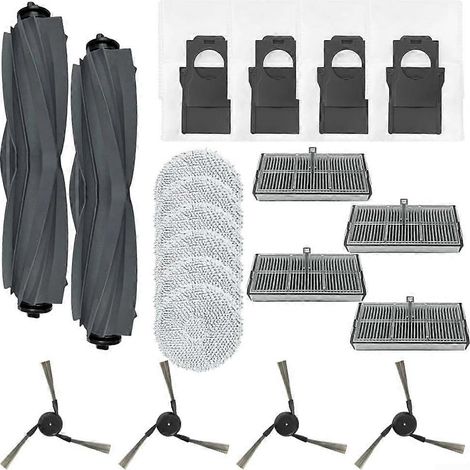Ersatzteile Für Den Mova E40 Ultra Saugroboter: Gummiseitenbürste, Hepa-filter, Wischmopp, Staubbeutel