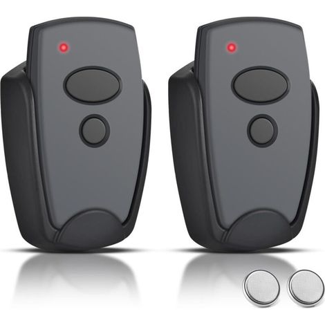 2-kanal-fernbedienung Für Garagentore – Kompatibel Mit Marantec D302/d304/d382/d384/d323, 868,3 Mhz Frequenz, 2er-pack