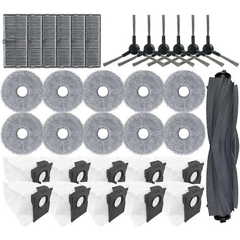 33 Für Dreame L10s Pro Ultra Beheizte/x30 Ultra/x30 Pro Haupt-/seitenbürsten Staubbeutel Filtermopp