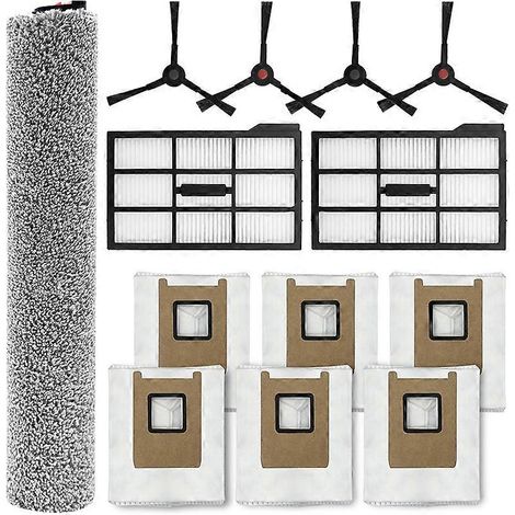 Zubehörset Für Den Eufy E25/e28 Omni Saugroboter – Teile Inklusive Bürsten, Filter Und Staubbeutel