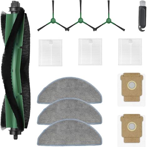 Zubehörset Für Den Combo 2 Und 105 Saugroboter: 3 Wischpads, 3 Hepa-filter, 6 Seitenbürsten, 2 Staubbeutel