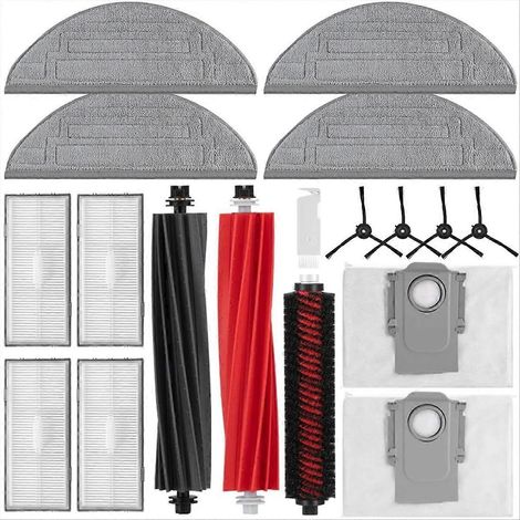 Für S8 Pro Haupt-/seitenbürsten Hepa-filter Wischmopp-staubbeutel