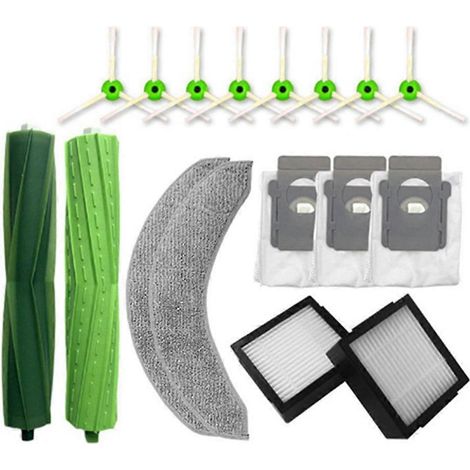 Gilt Für Den Irobot Roomba Combo J7+ Staubsauger, Einschließlich Hauptseitenbürste, Filter Und Staubbeutel.