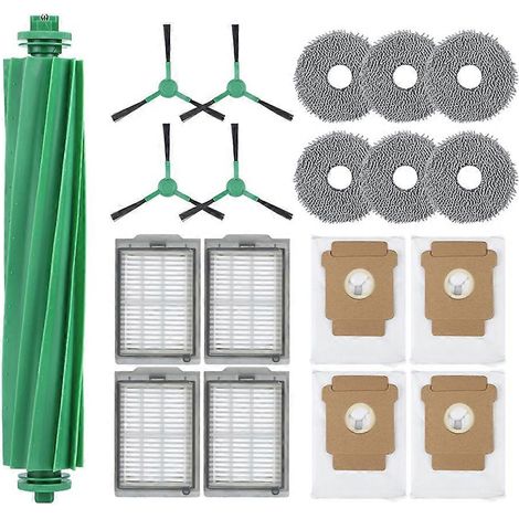 Für Irobot Roomba Plus 405/505 Combo Hauptwalze Seitenbürste Hepa-filter Wischmopp Staubbeutel Saugroboter