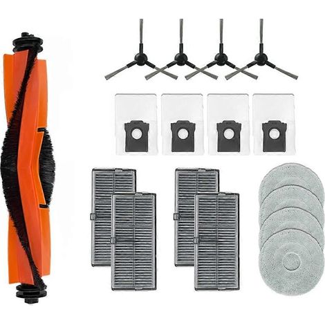 Für Dreame L10s Pro Ultra Beheizte, X30 Ultra, X30 Pro Plus Ersatzteilset Wischmoppfilter Staubbeutel