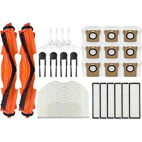 Ersatzteile Für Xiaomi Saugroboter H40/ov51: Haupt-/seitenbürsten, Hepa-filter, Wischmopp, Staubbeutel