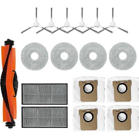 Ersatzteile Für Xiaomi Mijia M30s D103cn: Haupt-/seitenbürsten, Lippen-hepa-filter, Wischmopp, Staubbeutel