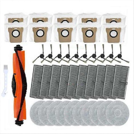 Für M40 D110cn Für Tricut Handstaubsauger, Handwalze, Seitenbürste, Hepa-filter, Wischmopp, Staubbeutel-set