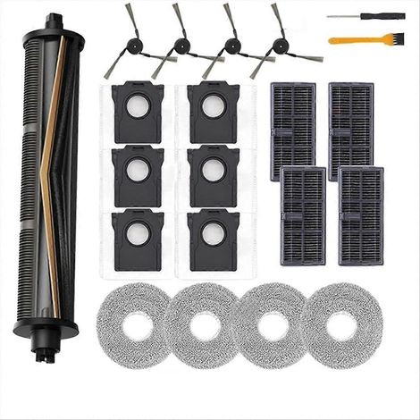 Teileset Für P50 Pro Ultra/p10 Pro Ultra/p10 Ultra: Tricut-seitenbürste, Hepa-filter, Wischmopp, Staubbeutel