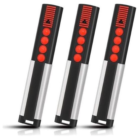 Paar Garagentor-fernbedienungen (868 Mhz), 3 Stück, Kompatibel Mit Fernbedienung Tx03-868-4 4020v000, 4 Kanäle