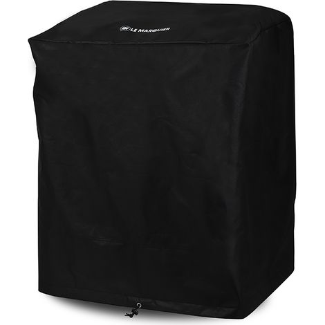 Schutzhülle Für Plancha-grillwagen – Uv-beständiges, Pvc-beschichtetes Polyester – Maße 80 X 60 X 95 Cm – Befestigung Mit Kordelzug