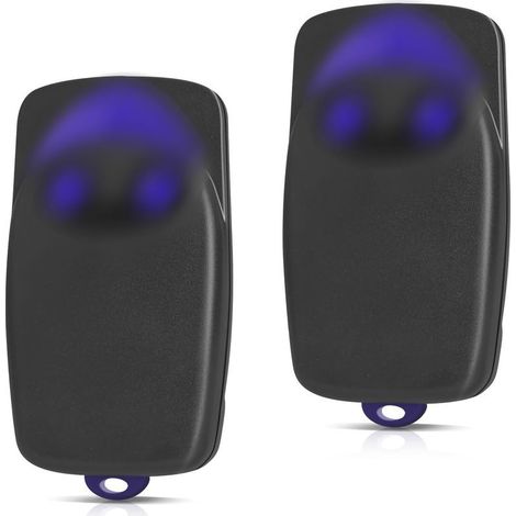 Kompatible Torfernbedienung Für Garagenzugang, 2er-pack Zweikanal-fernbedienungen (433,92 Mhz, Rolling Code) Für Flo2r-s, Flo1r-s Und Floxir Oxi, Störungsfreier Sender Für Den Heimgebrauch