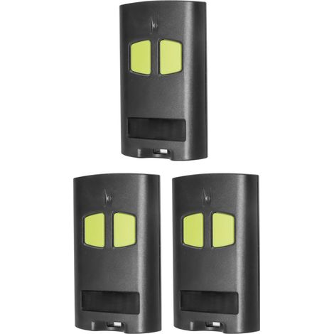 Benincà To Go 2va Kompatible Torfernbedienung – 433,92 Mhz, 2 Kanäle, Rolling Code – Für Garage Und Einfahrt – 3er-pack