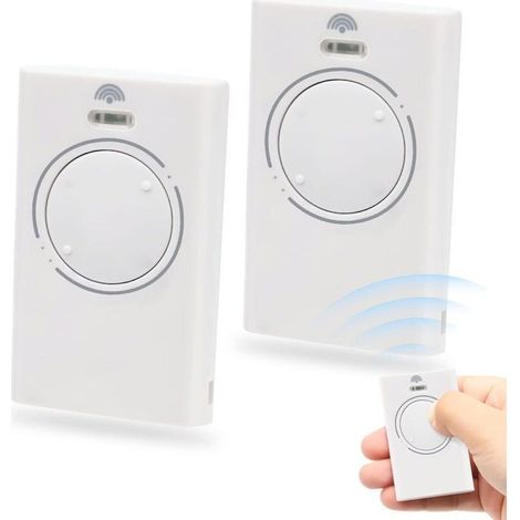 868-mhz-2-kanal-fernbedienung Für Tore – Kompatibel Mit Automatischen Garagentor- Und Torsystemen – 2er-pack