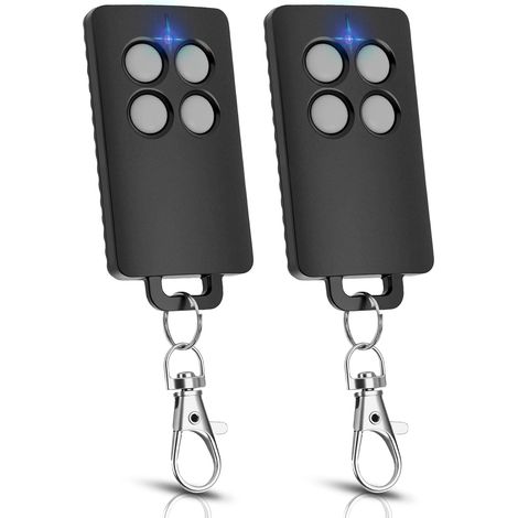 Aam0121 Torfernbedienung, Kompatibel Mit Scs Sentinel, 433,05–434,79 Mhz, 4-kanal-fernbedienung, Tor- Und Garagentorfernbedienung, 2er-pack