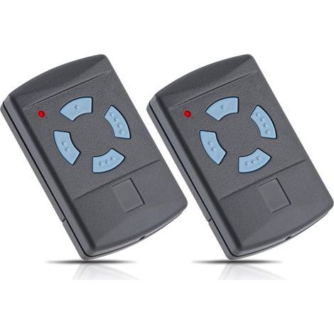 Torfernbedienung Kompatibel Mit Hörmann Hsm4-868, Hse2-868, Hs4-868 Für Hörmann Tubauto, Blaue Tasten, 868,3 Mhz, Garagentorfernbedienung, 2er-pack – Muntra