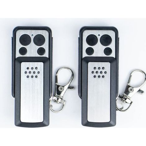 Torfernbedienung – 433,92 Mhz – Kompatibel Mit Avidsen 114253, 104257, 104251 – Für Tor- Und Garagentorantriebe – 2er-pack
