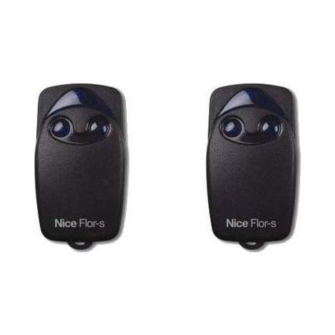 2er-pack Flo2r-s Fernbedienungen – Kompatibel Mit Toren Und Garagentoren – 433,92 Mhz