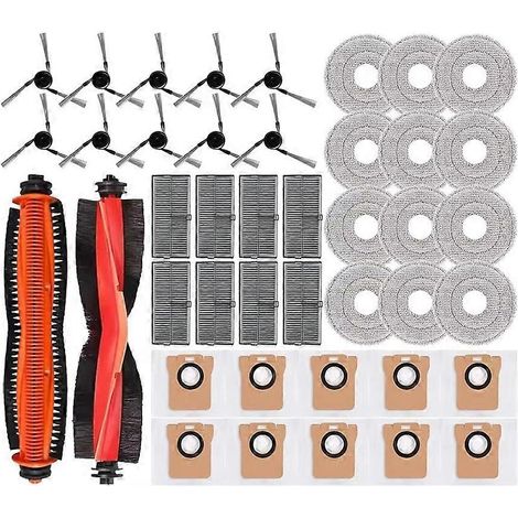 Xiaomi Mijia M40/d110cn Saugroboter Mit Haupt-/seitenbürsten, Hepa-filter, Wischfunktion Und Staubbeutel