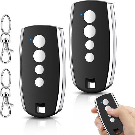 433-mhz-torfernbedienung, Kompatibel Mit King Gates, 4 Kanäle, Kompatibel Mit King Gates Stylo 4k, Stylo 2k, Stylo, Ersatz-garagentorfernbedienung 433 Mhz, 2 Stück