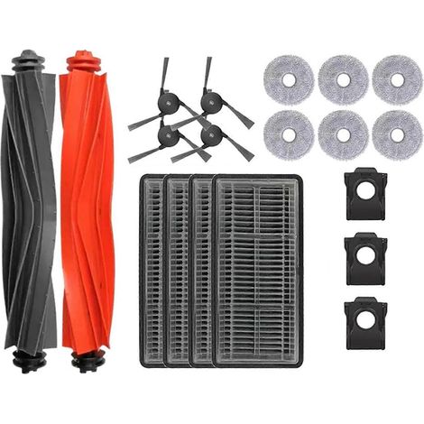 Für Den Dreame X40 Pro Ultra Saugroboter: Haupt-/seitenbürsten, Filter, Wischmopp, Staubbeutel (abnehmbar)