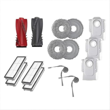 Teileset Für Qrevo Curv/p20 Pro: Haupt-/seitenbürsten, Hepa-filter, Wischmopp, Staubbeutel, Staubsaugerdüsen