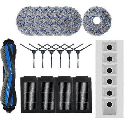 Für Debot T50 Pro Omni Ersatzteile Und Zubehör: Haupt-/seitenbürsten, Hepa-filter, Wischmopp, Staubbeutel