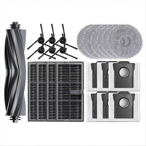 Für Den Saugroboter P50 Pro Ultra/p50 Ultra: Haupt-/seitenbürsten, Hepa-filter, Wischmopp, Staubbeutel Und