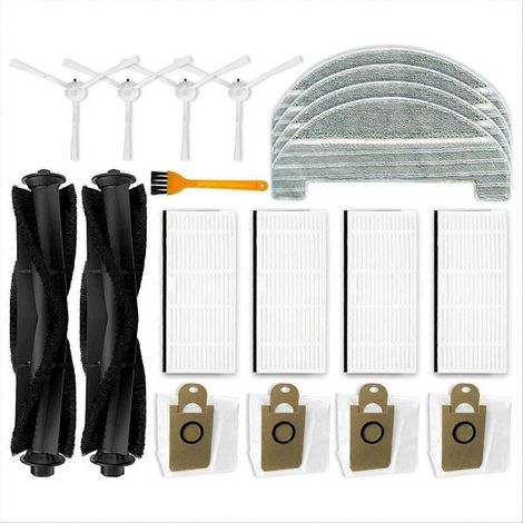 Haupt-/seitenbürsten, Hepa-filter, Wischmopp, Staubbeutel, Ersatzteile