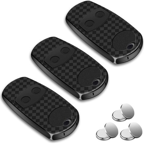 3er-pack 433,92 Mhz Fernbedienung, 2 Kanäle, Torfernbedienung Kompatibel Mit Came Top-432ee/432ev/432na Für Garagentore Und Automatische Tore