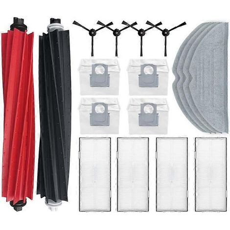 Für S8/g20 Haupt-/seitenbürsten Hepa-filter Wischmopp-pads Staubbeutel