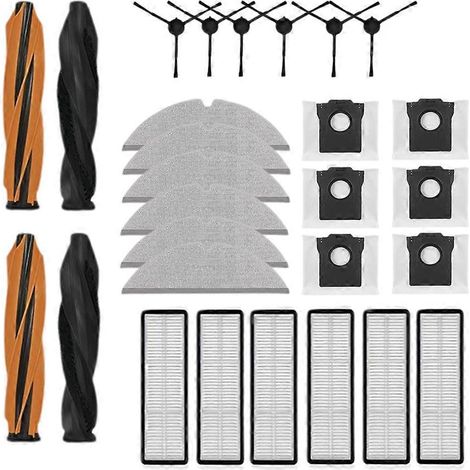 Ersatzteileset Für Den Dreame D20 Plus Saugroboter: Hauptbürsten, Seitenbürsten, Filter, Wischmopps, Staubbeutel
