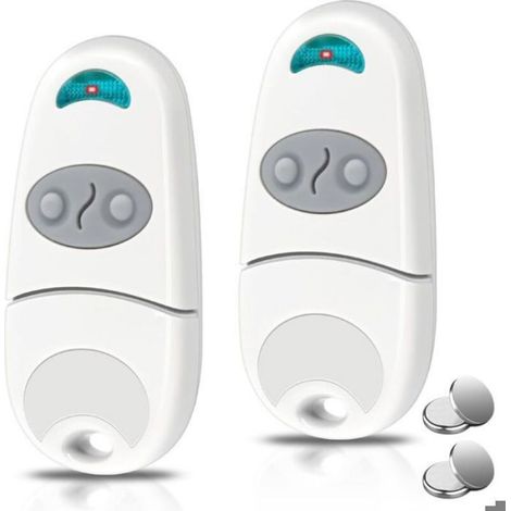 Torfernbedienung – 433,92 Mhz – Kompatibel Mit Den Empfängern 432a, Top432, Top432ev, Top432m Und Top43s – 2 Stück