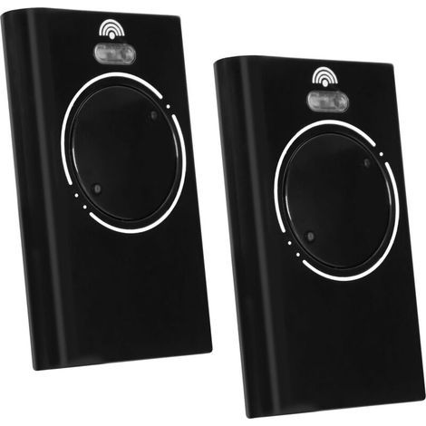 Torfernbedienung – 868 Mhz – 4 Kanäle – Kompatibel Mit Xt2, Xt4, Dl2 Und T2 – Schwarz – 2er-pack
