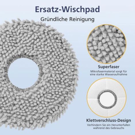 Zubehörset Für Saugroboter – 19-teilig Für Ecovacs X2 Und X2 Pro – Hauptgummibürste, Hepa-filter, Mikrofasertücher, 3-liter-staubbeutel