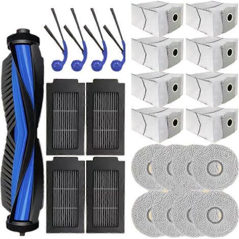 25-teiliges Ersatzteilset Für Ecovacs Deebot T30c Omni/t30c Pro Omni Staubsauger: Bürste, Filter, Staubbeutel, Wischmopp