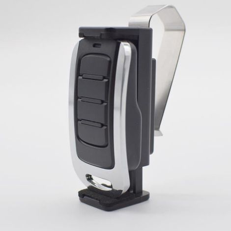 Torfernbedienung – Universal 433 Mhz – Kompatibel Mit Garagentoren – Frequenzbereich 287 Bis 868 Mhz – Mit Clip-halterung – 1 Stück