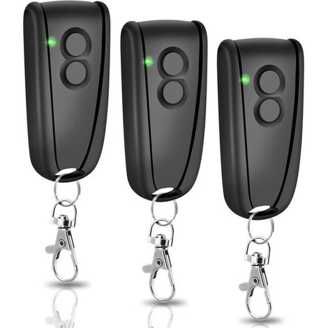 Garagentor-fernbedienung, 433,92 Mhz, 2 Tasten, Kompatibel Mit Liftronic 500, 700, 800 Garagentoren (3 Stück) - Dou