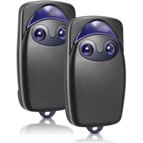 433,92 Mhz Torfernbedienung, Kompatibel Mit Flo2r-s – 2 Tasten – 2er-pack – Dynamischer Rolling Code