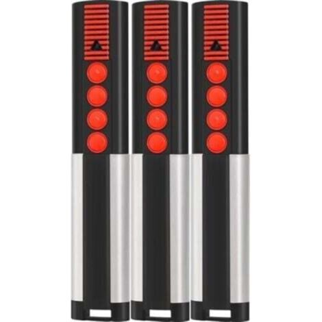 868-mhz-torfernbedienung, 3er-pack, Kompatibel Mit 4020 Tx03-868-4/4026v000, Edelstahlgehäuse Mit 4 Kanälen, Kompaktes Und Modernes Design